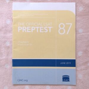 The Official LSAT PrepTest #87 💛